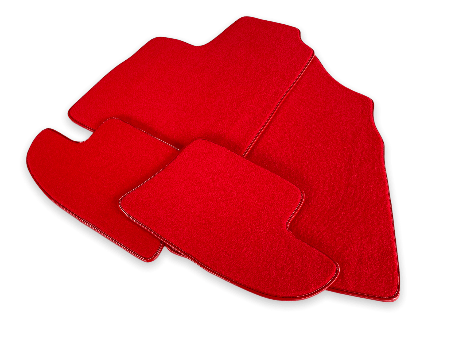 Floor Mats For Bentley Continental GT Red (2011–2018) - AutoWin