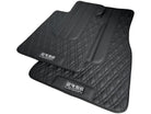 Floor Mats For BMW 1 Series E82 Black Leather Er56 Design - AutoWin