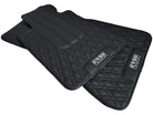 Floor Mats For BMW 1 Series E88 Convertible Black Leather Er56 Design - AutoWin