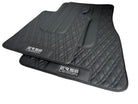 Floor Mats For BMW 1 Series F20 Black Leather Er56 Design - AutoWin