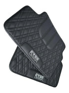Floor Mats For BMW 4 Series G22 Coupe Black Leather Er56 Design - AutoWin