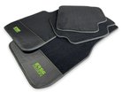 Floor Mats For BMW iX1 - U11 SUV Carbon Leather Er56 Design - AutoWin