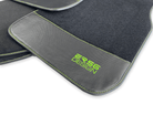 Floor Mats For BMW M6 F12 Convertible Carbon Leather Er56 Design - AutoWin