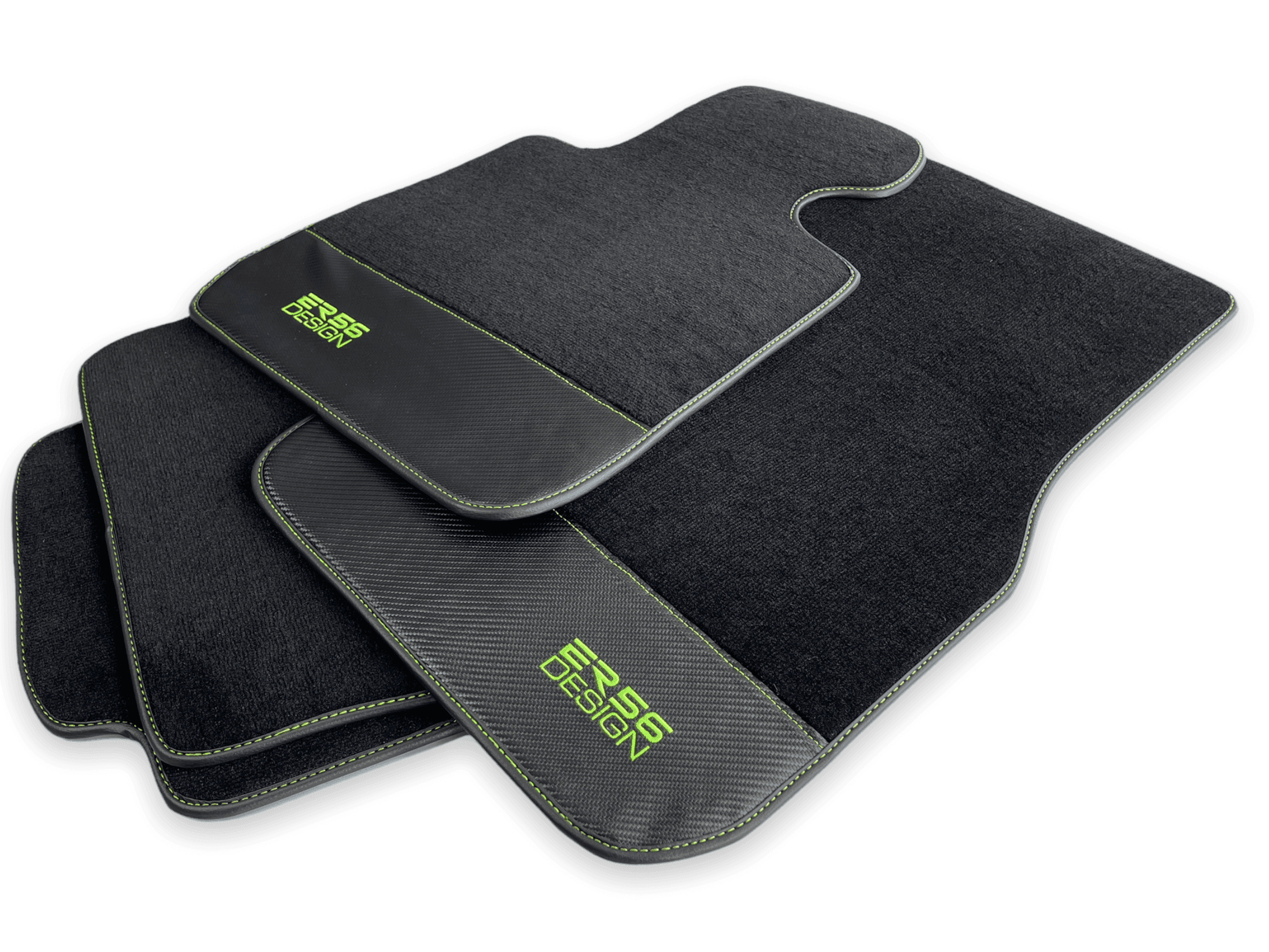 Floor Mats for BMW iX (2022-2024) with Carbon Leather | ER56 Design - AutoWin
