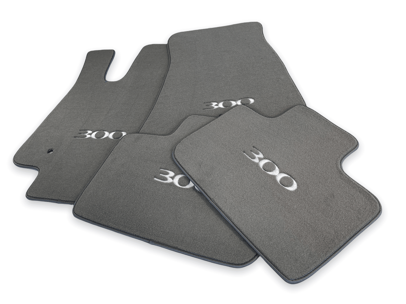 Floor Mats For Chrysler 300C Gray 2011-2022 - AutoWin