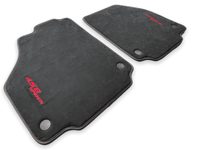 Floor Mats For Ferrari 458 Spider 2012-2015 Alcantara Leather - AutoWin