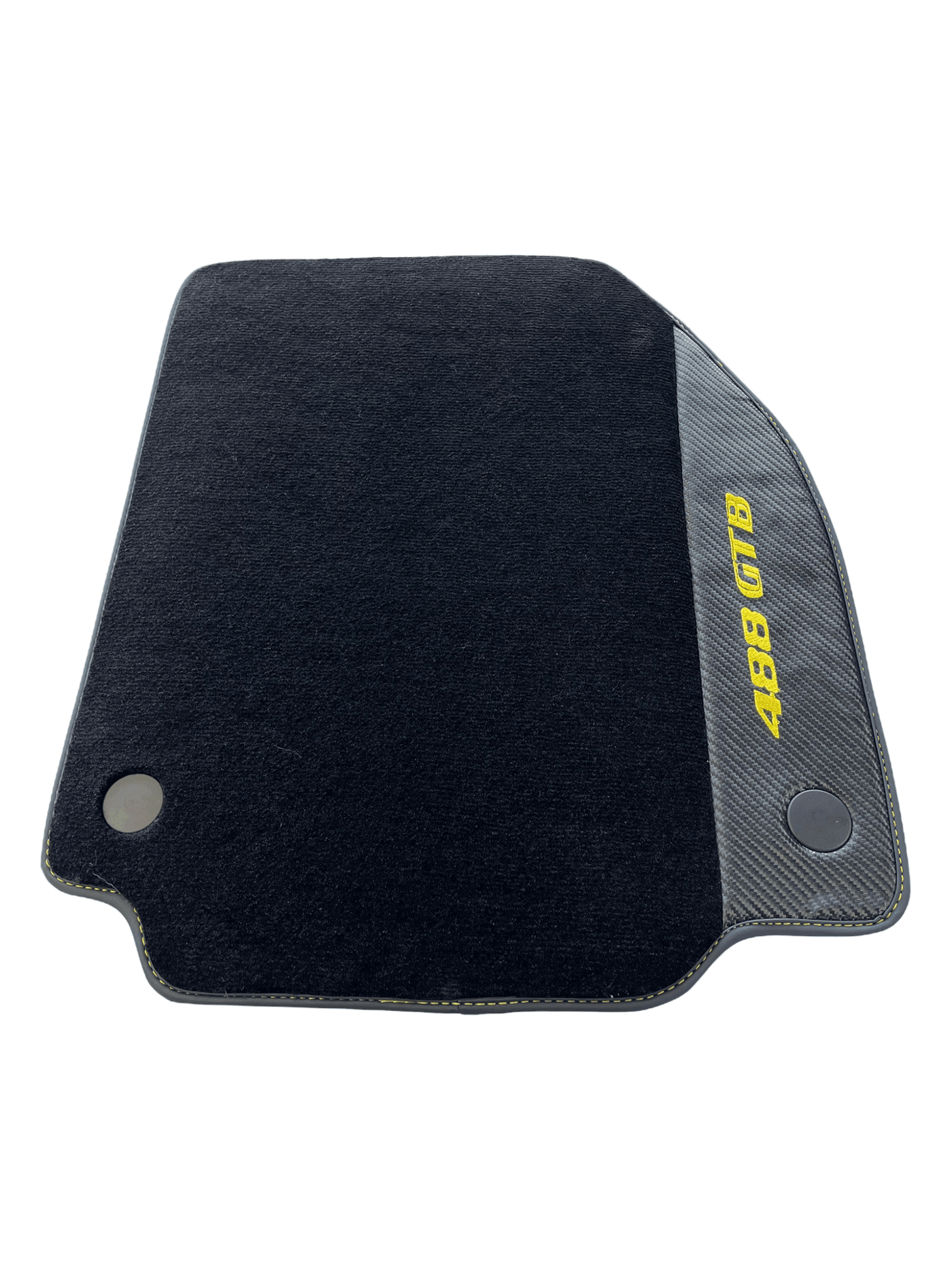 Floor Mats For Ferrari 488 GTB 2015-2022 Carpet With Carbon Fiber - AutoWin