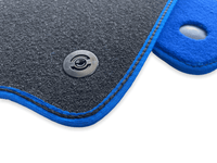 Floor Mats For Ferrari F8 Tributo 2019-2023 Blue Italian Edition - AutoWin