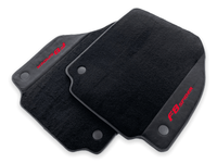 Floor Mats For Ferrari F8 Spider 2019-2022 Red Italian Edition - AutoWin