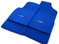 Blue Floor Mats for Fiat 500L (2012-2017) - AutoWin