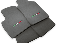 Gray Floor Mats for Fiat Punto Evo (2009-2012) 5 Doors - AutoWin