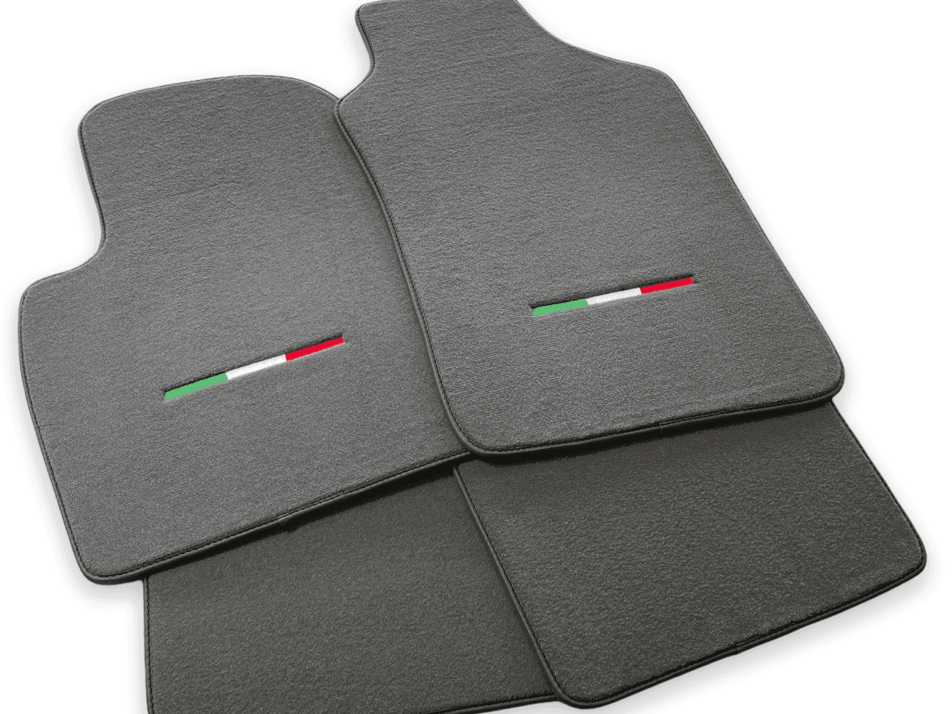Gray Floor Mats for Fiat Punto Evo (2009-2012) 5 Doors - AutoWin