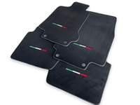 Floor Mats For Maserati GranTurismo Sportline (2009-2019) Black IT Edition - AutoWin
