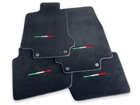 Floor Mats For Maserati GranTurismo Sportline (2009-2019) Black IT Edition - AutoWin