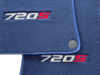 Floor Mats For McLaren 720S Dark Blue Tailored Carpets Set AutoWin - AutoWin