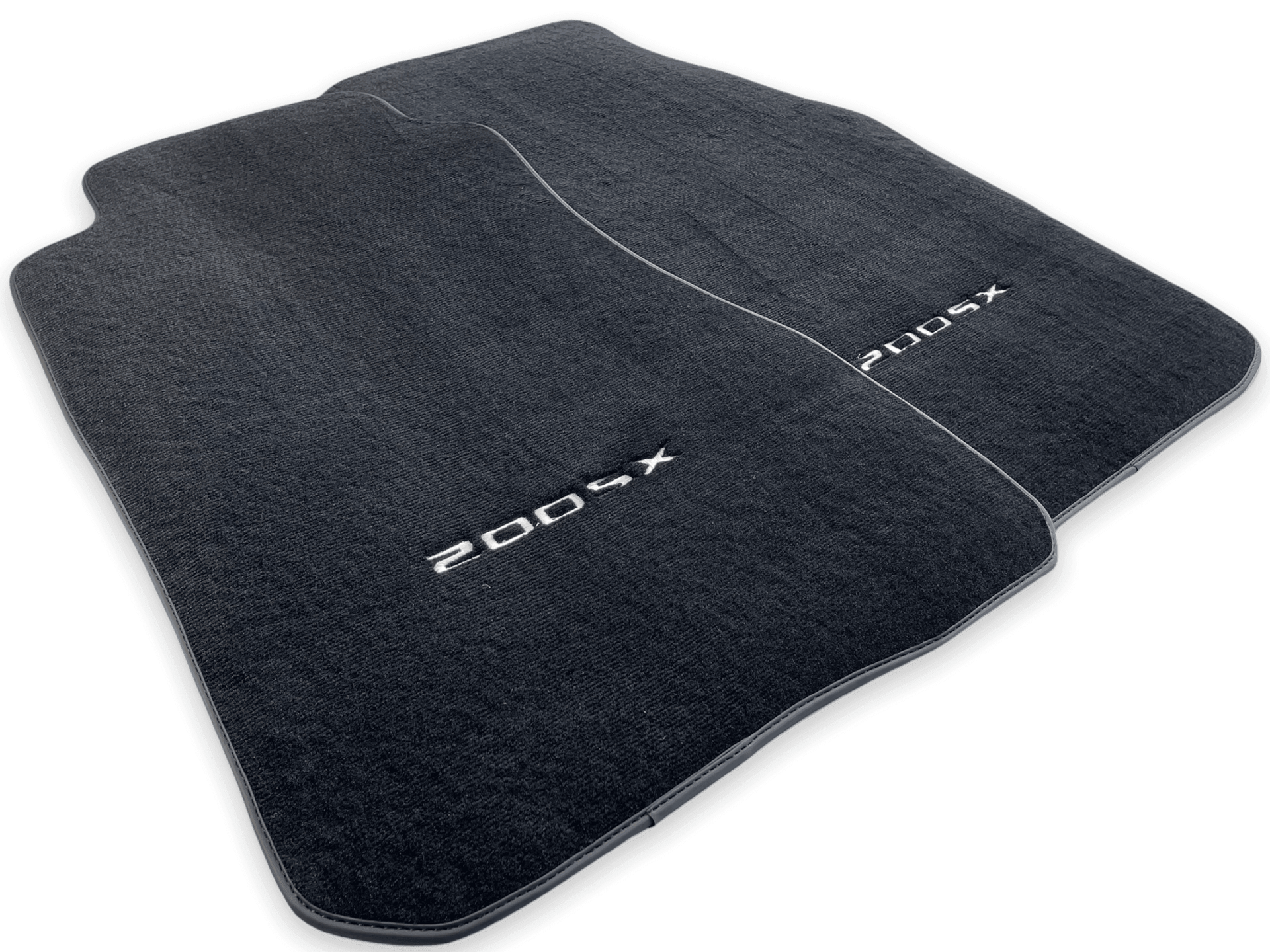 Floor Mats For Nissan 200 SX (1995-2000) Tailored Black Carpets - AutoWin