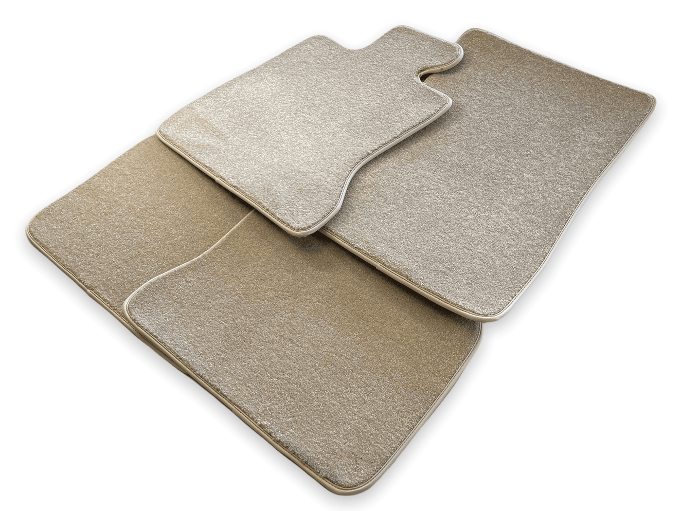 Floor Mats For Rolls Royce Cullinan Rr31 2018-2023 Beige Luxury Quality - AutoWin