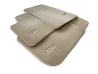 Floor Mats For Rolls Royce Ghost Series II (2021-2024) Beige ER56 Design - AutoWin