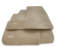 Floor Mats For Rolls Royce Ghost Series II (2021-2024) Beige ER56 Design - AutoWin