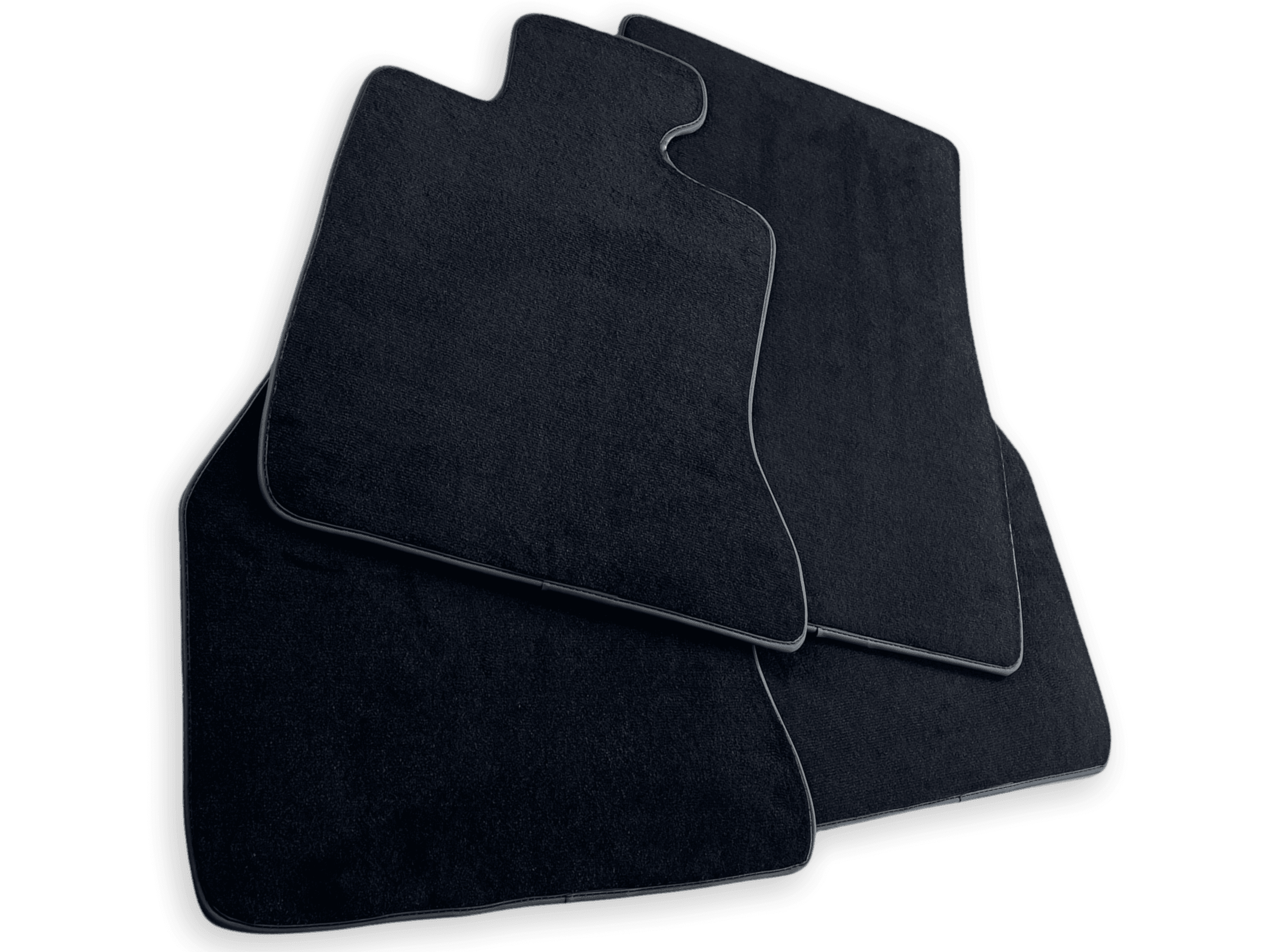 Black Carpet Floor Mats for Rolls Royce Phantom VIII (2017-2024) - AutoWin