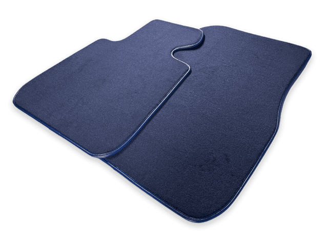 Floor Mats For Rolls Royce Phantom Drophead Coupe 2007–2016 Dark Blue - AutoWin
