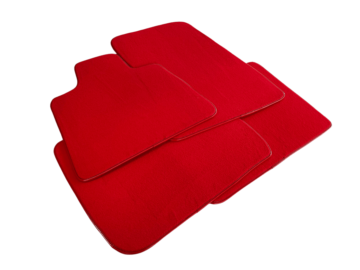 Floor Mats For Rolls Royce Phantom Drophead Coupe 2007–2016 Red - AutoWin