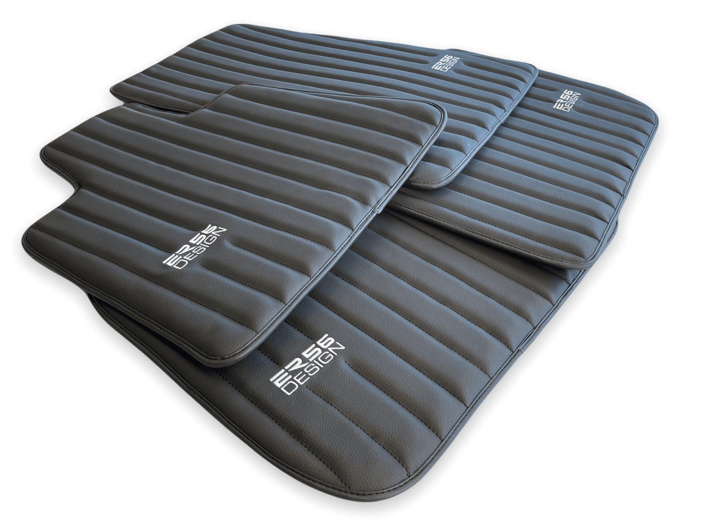 Floor Mats For Rolls Royce Wraith 2013-2023 Leather ER56 Design - AutoWin