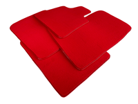 Floor Mats For Rolls Royce Wraith 2013-2023 Red - AutoWin