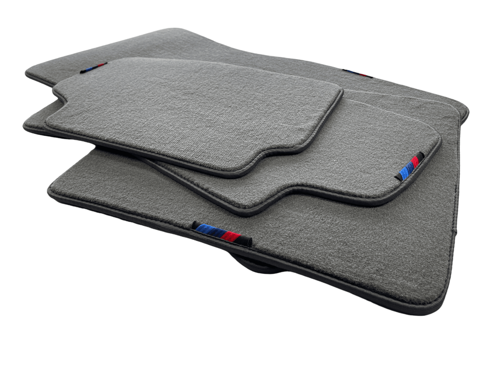 Gray Floor Mats For BMW 1 Series E81 With M Package AutoWin Brand - AutoWin