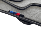 Gray Floor Mats For BMW M4 Series F82 With M Package AutoWin Brand - AutoWin