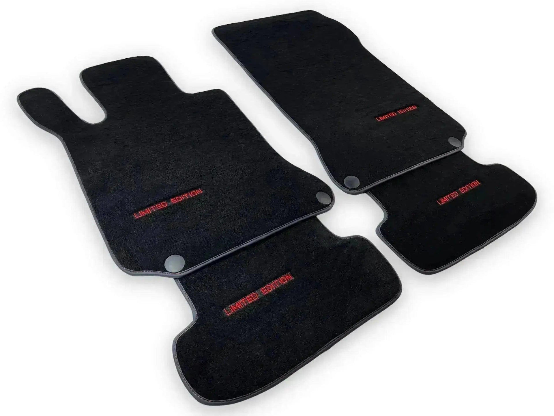 Gray Floor Mats For Mercedes Benz GLK-Class X204 (2008-2012) | Limited Edition - AutoWin