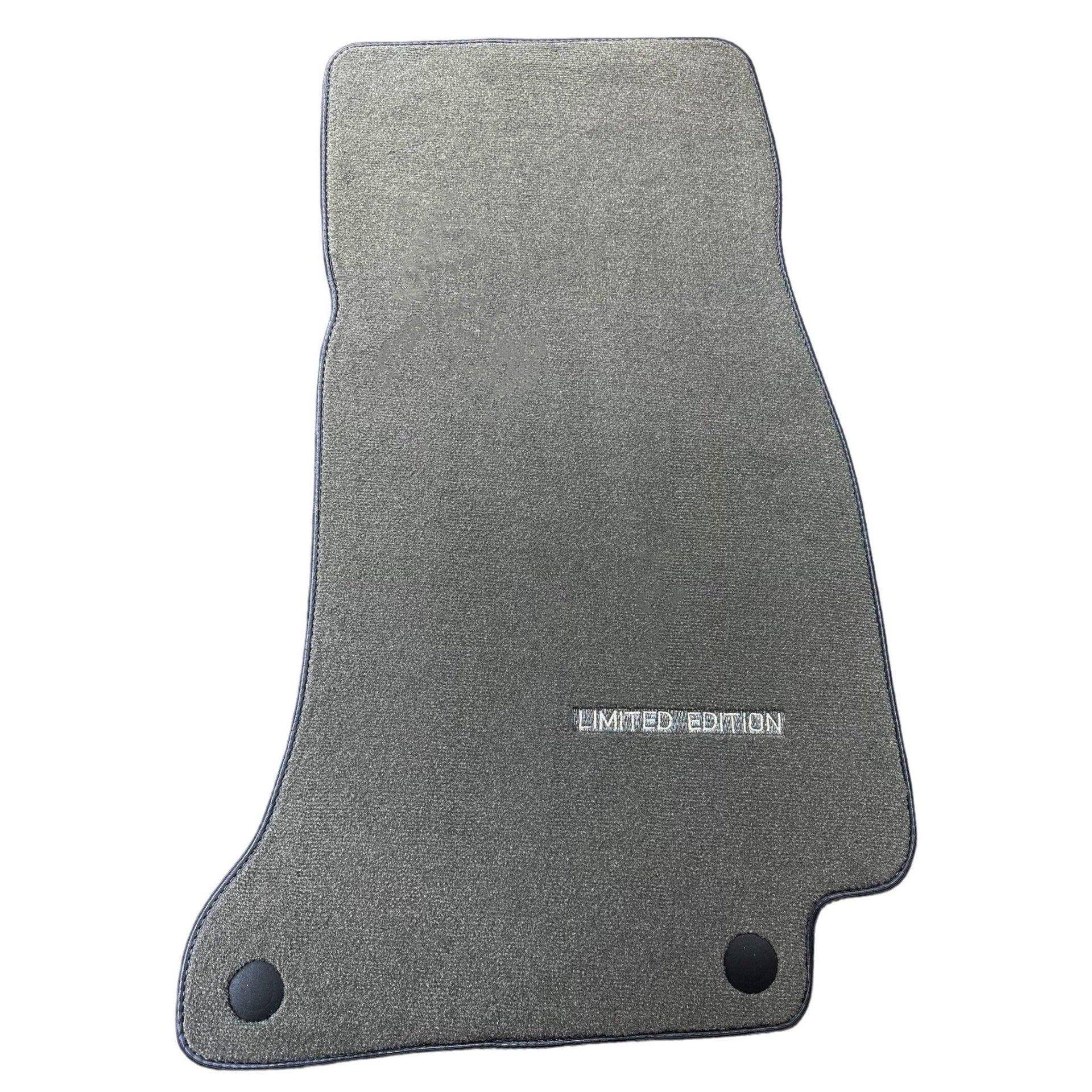 Gray Floor Mats For Mercedes Benz S-Class C126 Coupe (1981-1991) | Limited Edition - AutoWin
