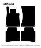 Gray Floor Mats For Mercedes Benz S-Class V222 (2013-2020) Long Wheelbase | Limited Edition - AutoWin