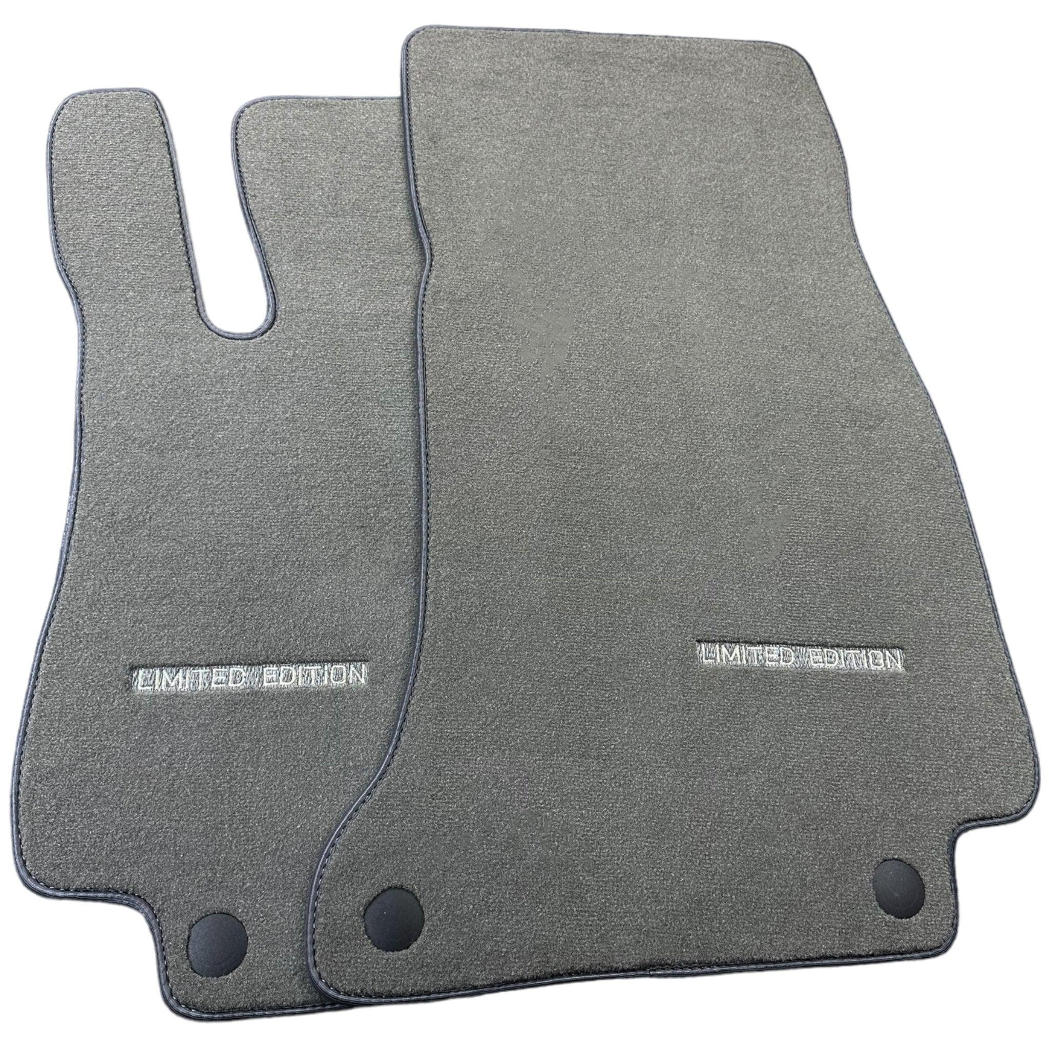 Gray Floor Mats For Mercedes Benz S-Class W221 (2005-2013) Long Wheelbase | Limited Edition - AutoWin