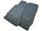 Leather Floor Mats For Aston Martin DB9 (2004-2016) ER56 Design - AutoWin