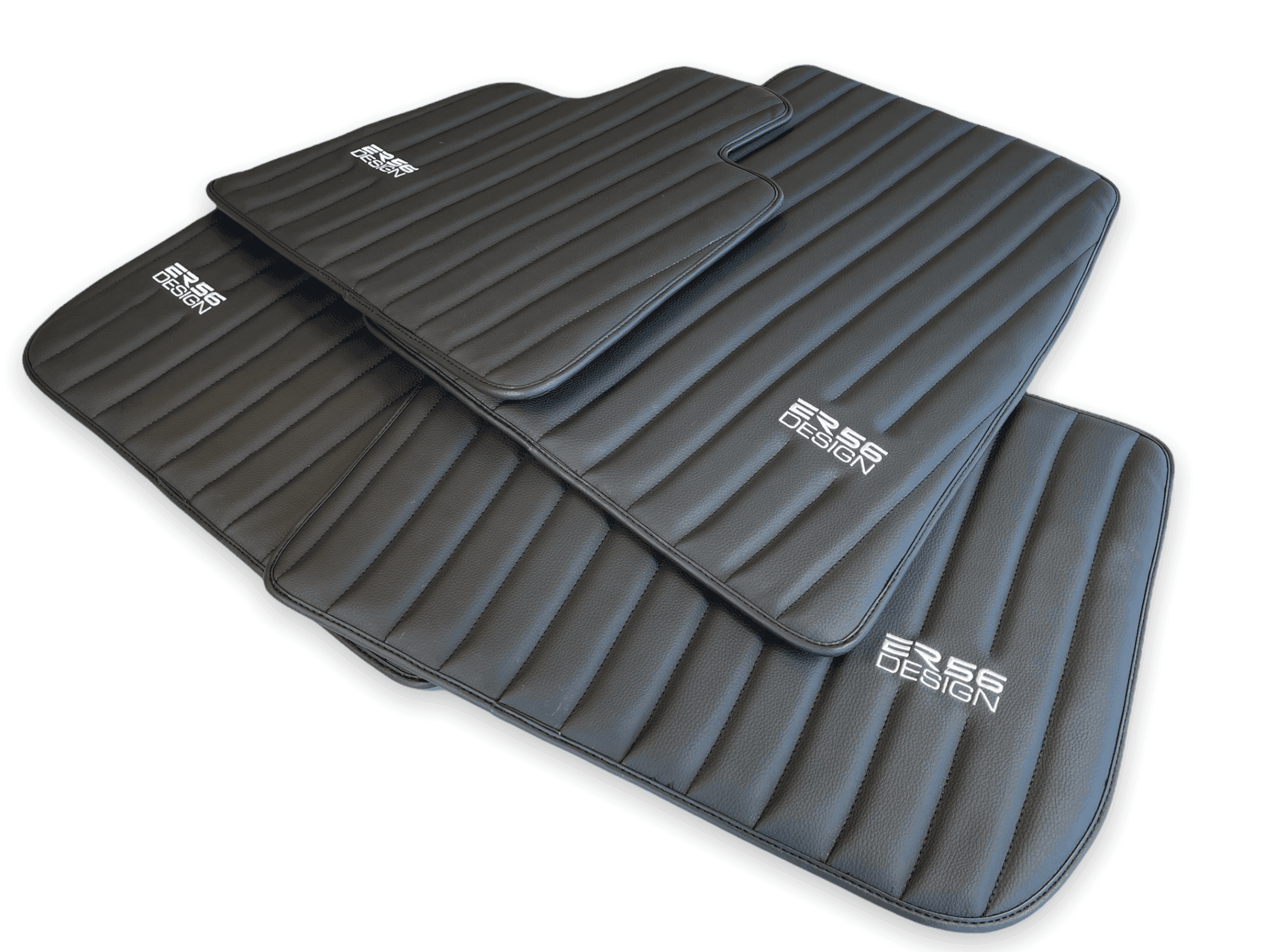 Leather Floor Mats For Rolls Royce Ghost Series II (2021-2024) ER56 Design Brand - AutoWin