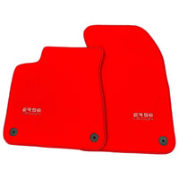 Red Floor Mats for Audi A4 - B6 Sedan (2001-2004) | ER56 Design - AutoWin