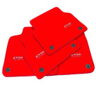 Red Floor Mats for Audi A4 - B9 Sedan (2019-2023) | ER56 Design - AutoWin