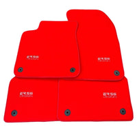 Red Floor Mats for Audi A8 D3 (2002-2010) | ER56 Design - AutoWin