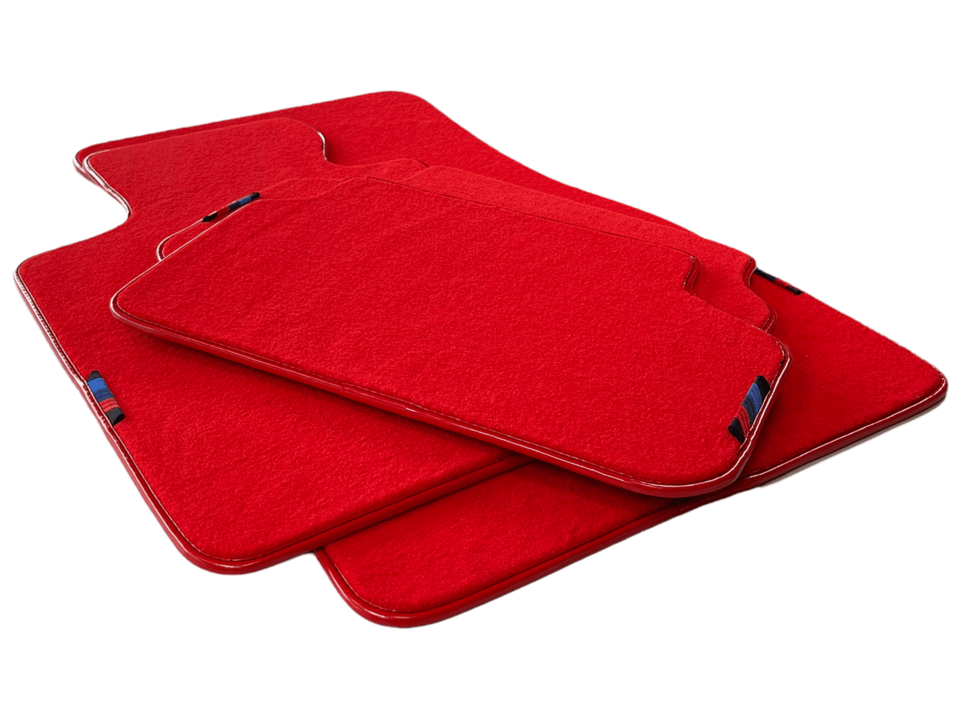 Red Floor Mats For BMW 6 Series F06 Gran Coupe With M Package AutoWin Brand - AutoWin