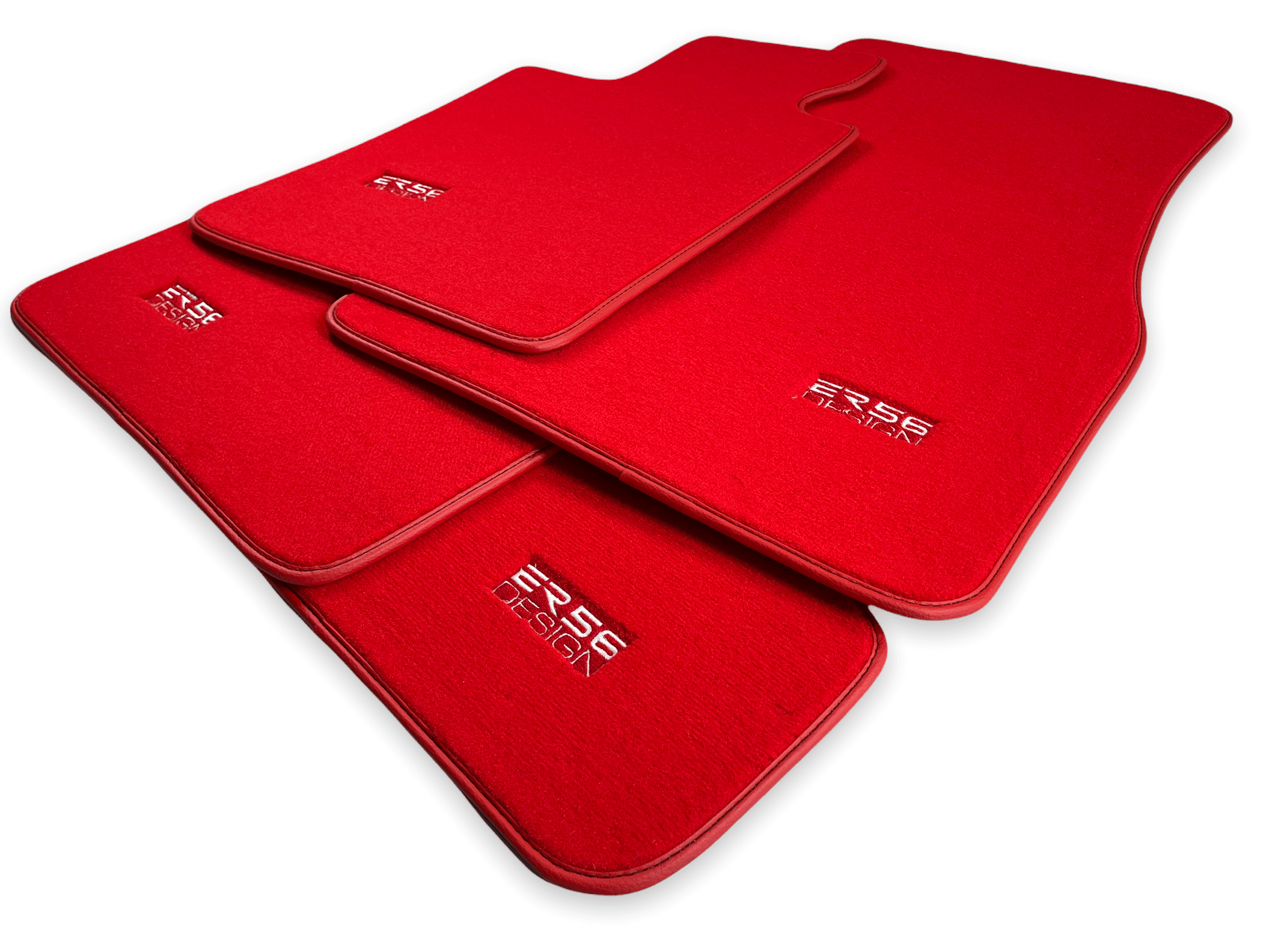Red Floor Mats For BMW X4M Series F98 - ER56 Design Brand - AutoWin