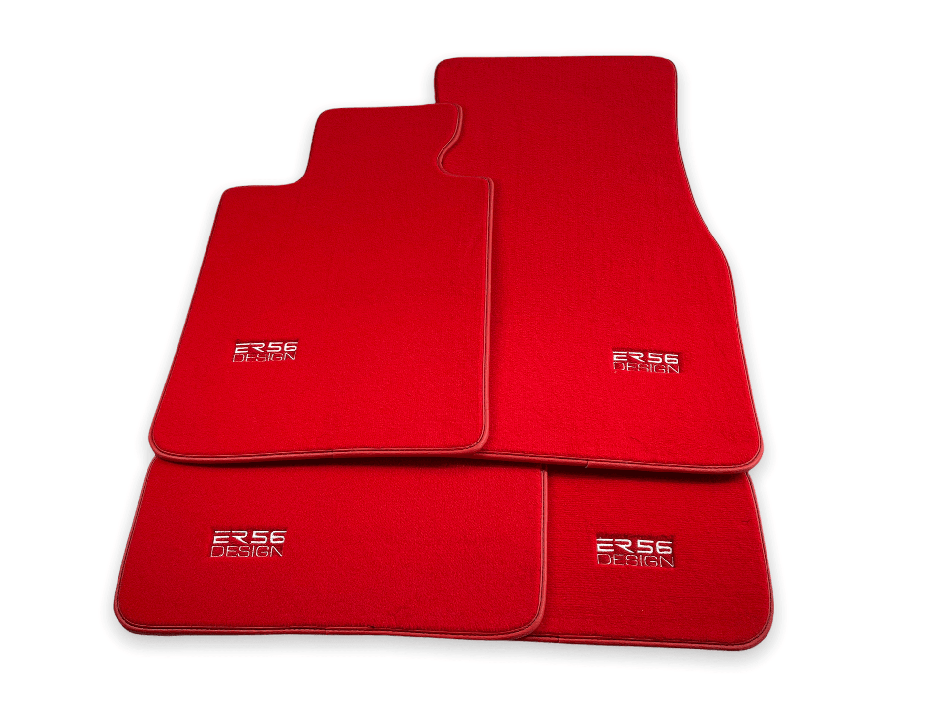 Red Floor Mats For BMW X6 Series G06 - ER56 Design Brand - AutoWin