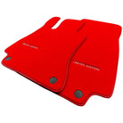 Red Floor Mats For Mercedes Benz GL-Class X166 (2012-2015) | Limited Edition - AutoWin