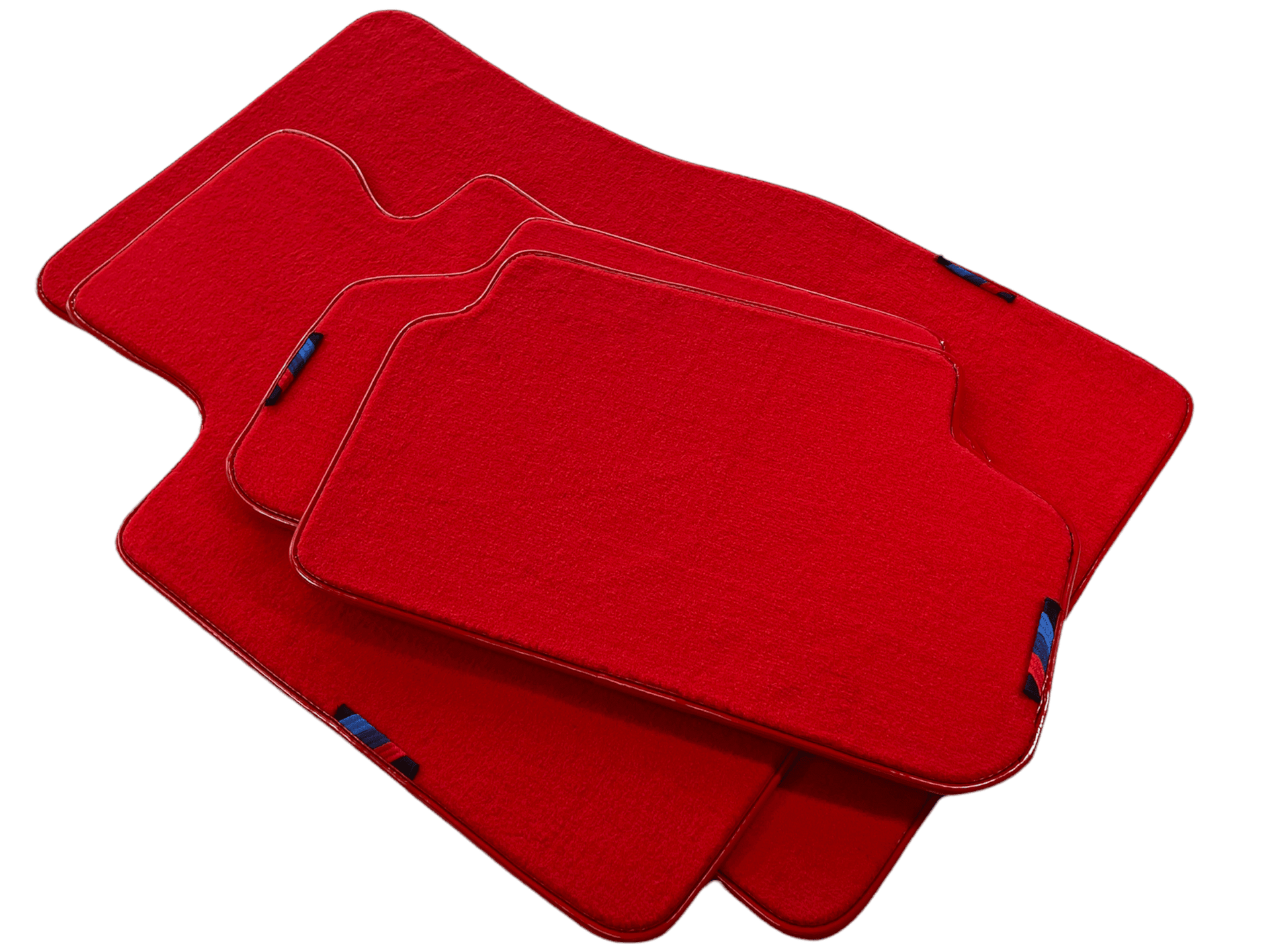 Red Mats For BMW 1 Series F21 3-door Hatchback With M Package AutoWin Brand - AutoWin