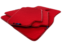 Red Mats For BMW 3 Series E30 2-doors Coupe With M Package AutoWin Brand - AutoWin