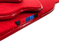 Red Mats For BMW 3 Series E30 2-doors Coupe With M Package AutoWin Brand - AutoWin