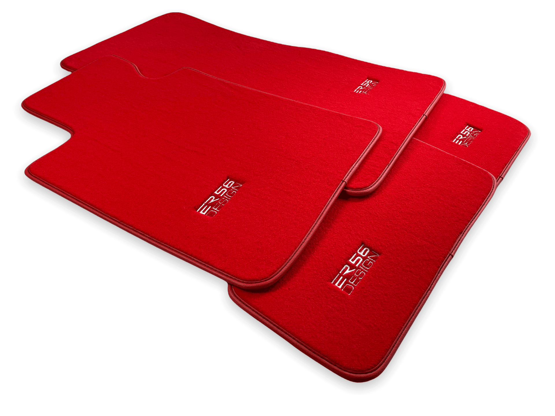Red Mats For BMW 3 Series E91 5-door Touring - ER56 Design Brand - AutoWin