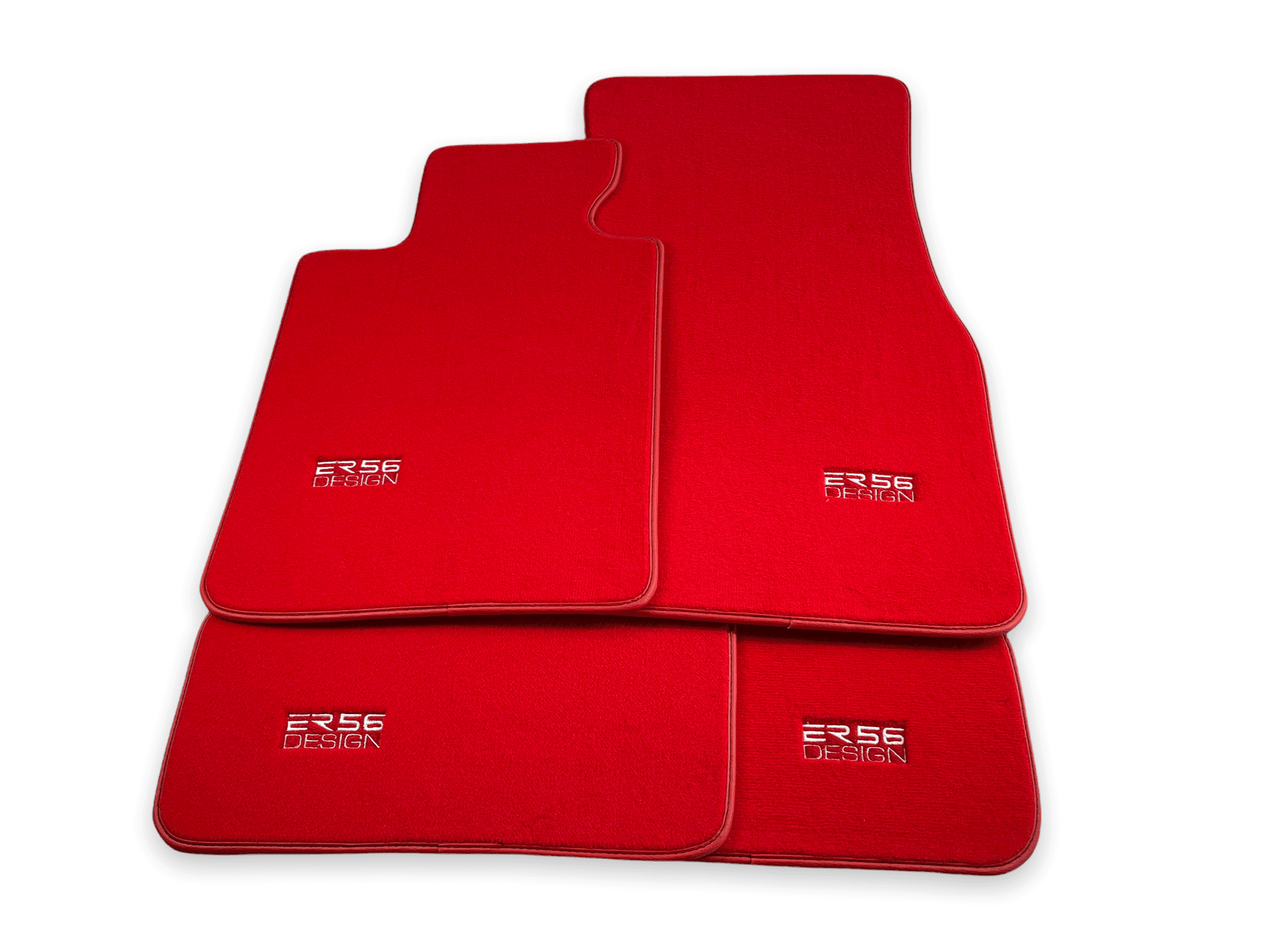 Red Mats For BMW 6 Series F13 2-door Coupe - ER56 Design Brand - AutoWin