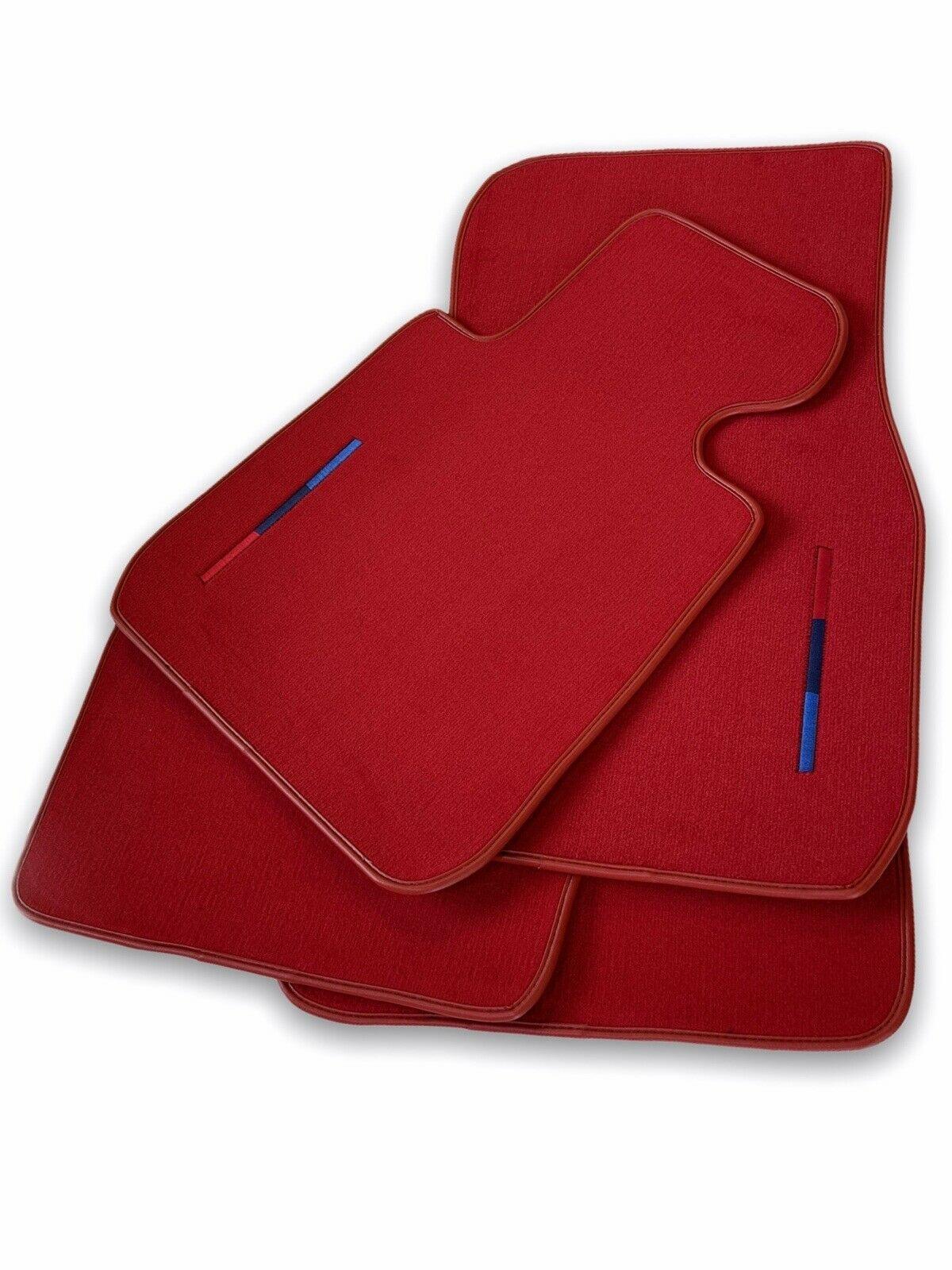 Red Mats For BMW 8 Series G15 2-door Coupe With M Package - AutoWin