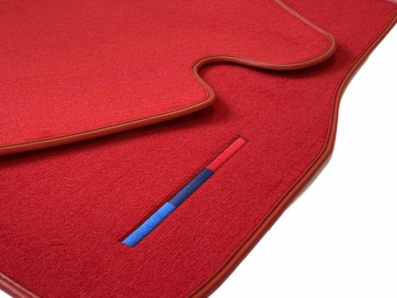 Red Mats For BMW 8 Series G15 2-door Coupe With M Package - AutoWin